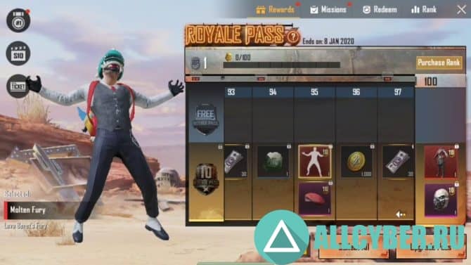  7  3 PUBG Mobile  250  -  PUBG  Mobile